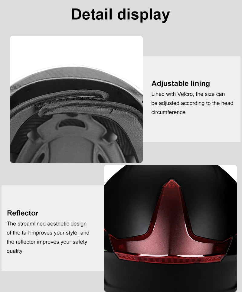 Summer Sun Protection Motocycle Helmet Universal Safety Half Helmet Windproof  Rainproof Electric Bicycle Comfortable