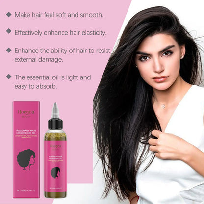 Rosemary Hair Essential Oil Reduce Hair Loss Repair Damaged Hair Prevent Hair Dryness Split Nourishing Soft Hair Care Products