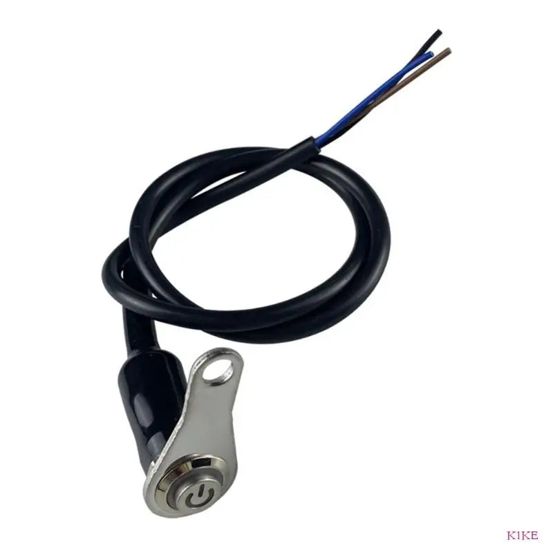 K1KE Durable CNCStart Engine On Off Self-lock Switch Button Motorbike Dirt Bike
