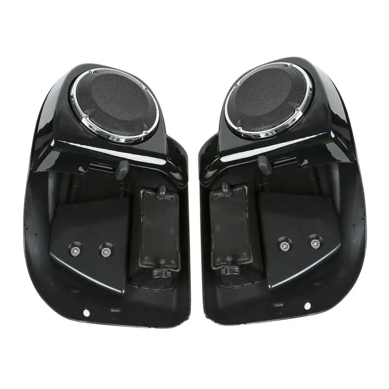 Motorcycle Lower Vented Leg Fairing + 6.5" Speakers W/ Grills For Harley Touring Electra Glide Road King Street Glide 2014-2024