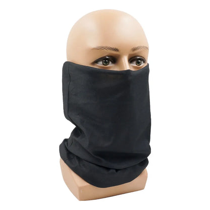 Dark Color Tube Neckchief Outdoor Sports Hair Neck Bandana Gaiter Black Grey Cycling Scarf Hiking Running Headband Men Face Mask