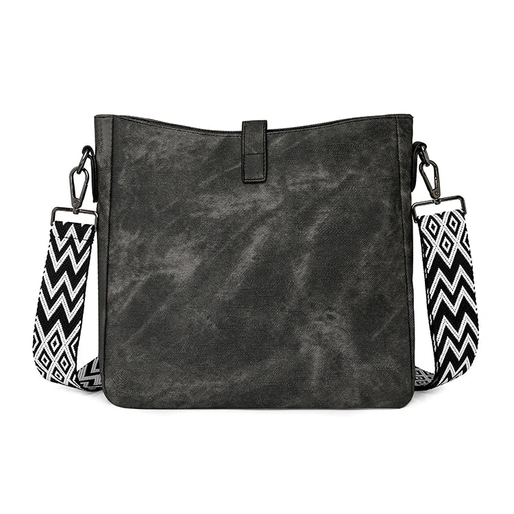 Women's shoulder crossbody bag adds elegance and mystery; Easy to match with casual or formal clothing, showcasing women's elega