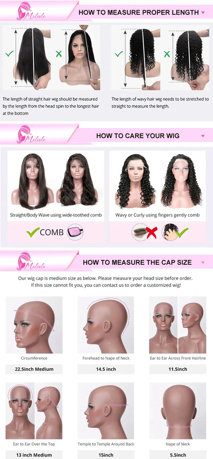 360 Full HD Lace Frontal Wig Human Hair 4C Edges Invisible Strap Glueless Kinky Straight Wig With Kinky Curly Baby Hair