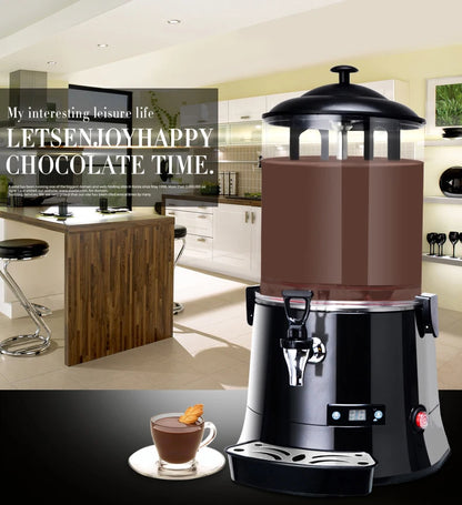 Commercial Hot Chocolate Machine Electric Beverage Warmer Dispenser For Hot Chocolate Milk Coffee Multifunction Drink Heater