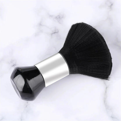 Black Hairdressing Sweeping Neck Hair Cleaning Duster Hair Cutting Brush for Barbershop Hair Cut Brush Tools Barber Accessories