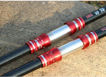 2.1-4.5M Carbon Fishing Rod 50kg above Superhard Long Distance Throwing shot Rod Telescopic Sea Boat High Quality Fishing Gear