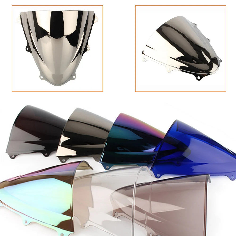 Windshield For Suzuki GSX-R GSXR 600 750 GSXR600 2011-2018 K11 Double Bubble WindScreen Motorcycle Accessories Fairing Deflector