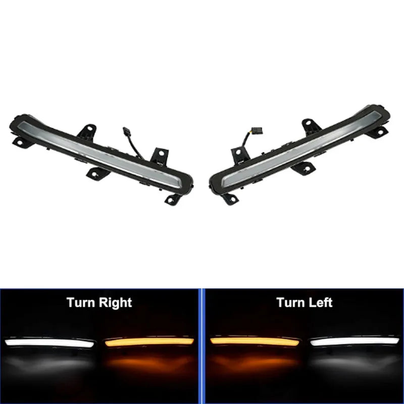 Turn Signal Batwing Fairing Light Fit For Harley CVO Street Glide 2023-2024