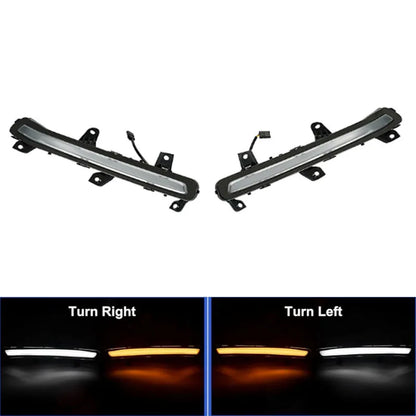 Turn Signal Batwing Fairing Light Fit For Harley CVO Street Glide 2023-2024