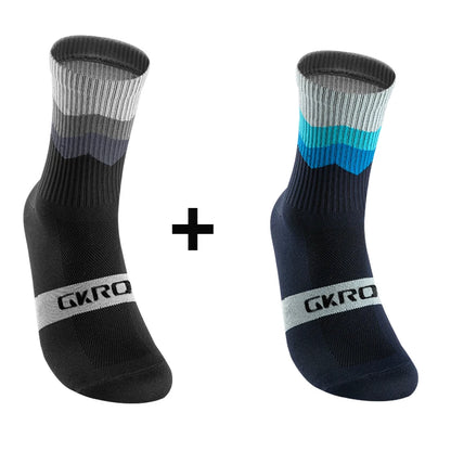 2pairs Professional Cycling Socks Breathable Road Bicycle Socks Men Women Outdoor Sports Racing e Compression Cycling For Women