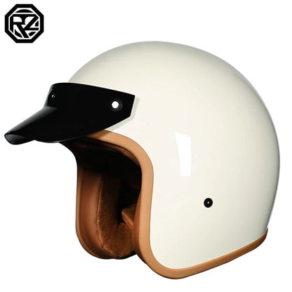 ORZ-508  motorcycle helmet, men's and women's retro cruise half helmet, pedal 3/4 helmet, all season universal
