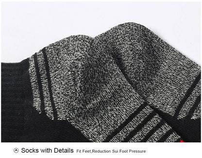 5 Pairs Men's Four Season Cotton Breathable Sports Socks Set Male Sport Ankle Socks Basketball Running Socks For Men