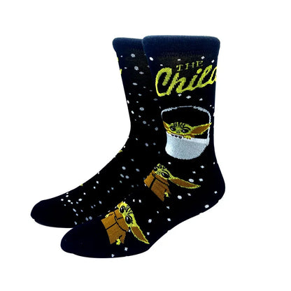 2023 New Anime Marvel Men Socks Long Sock Men‘s Knee-High Couples cosplay Sock Personality Hip Hop Harajuku Funny Sock for Women