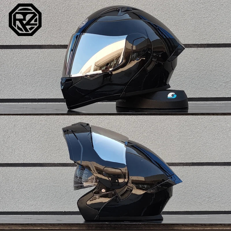 2025 High Quality Motorcycle Helmet Modular Flip Helmet Casco para Motos Dual Lens Full Helmet Casco para Motos DOT Approval