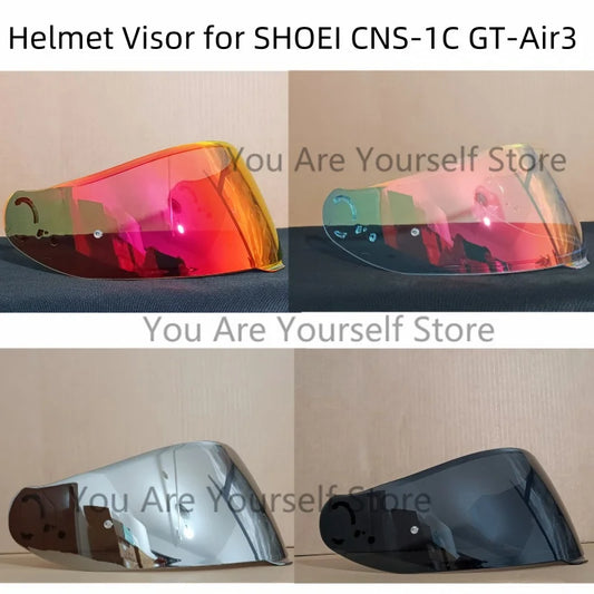 Helmet Visor for SHOEI CNS-1C CNS 1C GT-Air 3 Series GT Air 3 Helmet Shield Lens Glass Viewfinder Mirror Motorcyle Accessories
