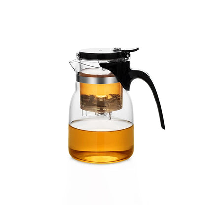 SAMADOYO elegant cup insulation separation bubble teapot heat-resistant glass teapot simple filter tea cup