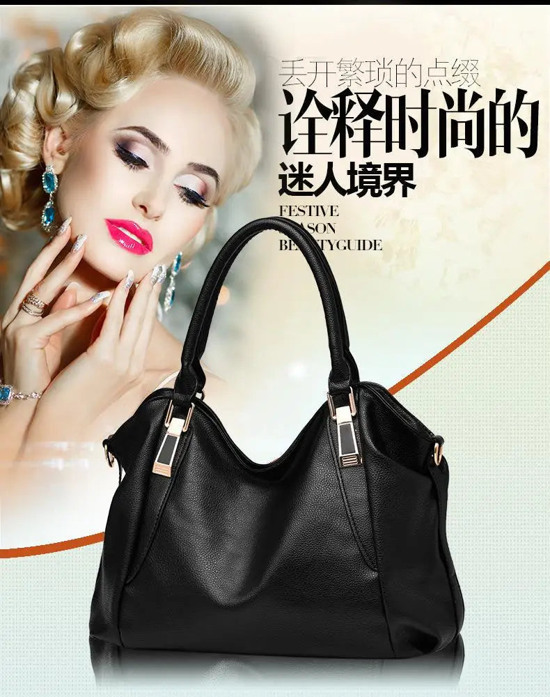 2024 Fashion Soft Leather Luxury Designer Handbag Large Capacity Women's Bag Women's One Shoulder Crossbody Bag Bolsas De Mujer