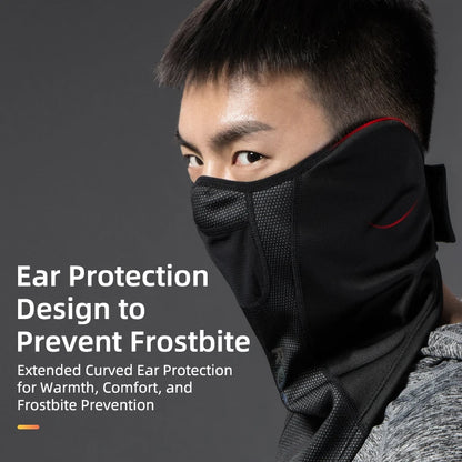 ROCKBROS Winter Warm Bike Full Face Mask Breathable Windproof Fleece MTB Road Bicycle Scarf Masks Ski Motorcycle Cycling Mask