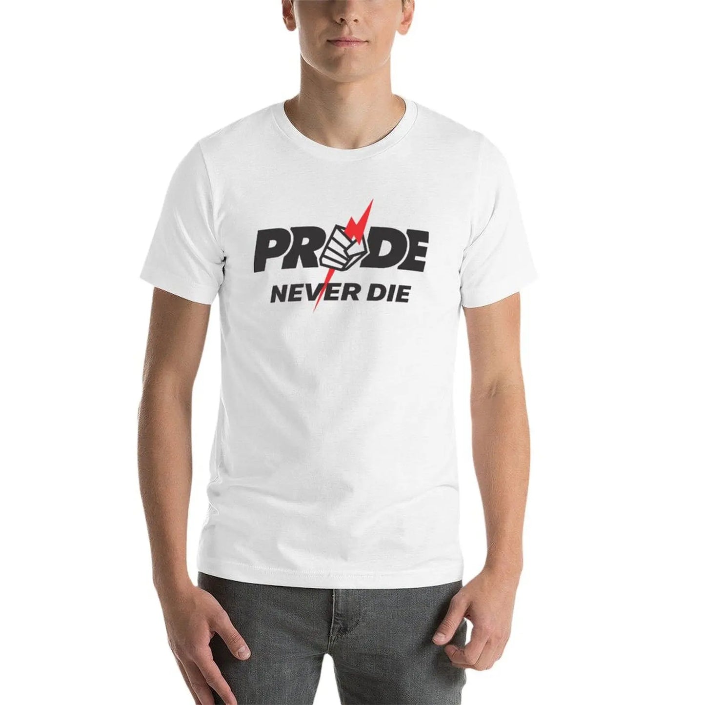 PRIDE NEVER DIE! T-Shirt anime stuff graphic tee shirt Man t-shirt summer shirt t shirts for men graphic