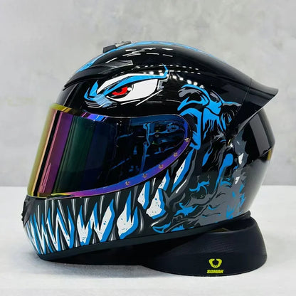 Popular Urgly Girl Full Face Motorcycle Helmet with Multiple Style Options and Unmatched Riding Freedom for Urban Riding Riders