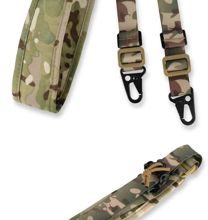 Tactical Rifle Strap 2 Point Sling Shotgun Belt Quick Adjustable Gun Sling Padded Shooting Shoulder Straps Hunting Accessories