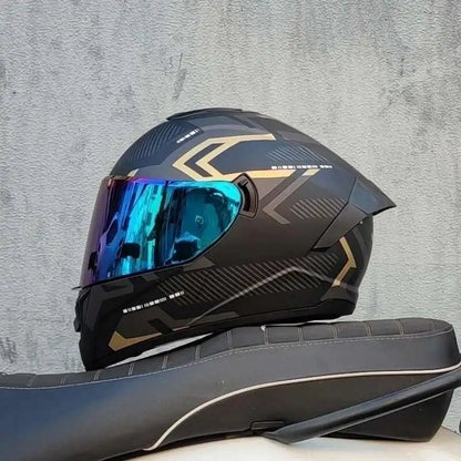 dual-lens Motocross helmet Professional racing dual lens safety helmet, off-road motorcycle full face protector, approved by DOT
