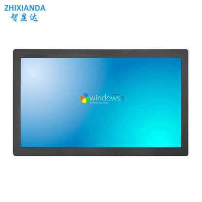 ZHIXIANDA 24 Inch 4K 3840*2160 VESA Embedded Panel Mount Industrial Touch Screen Monitor LCD Display PC HDMI DP for Equipment