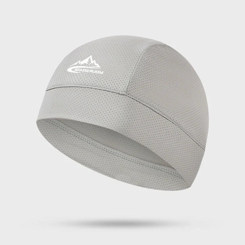 Motorcycle Cap Quick Dry Anti-UV Sports Hat Cooling Skull Cap Helmet Liner Sweat Cap Outdoor Bike MTB Running Hat For Men Women