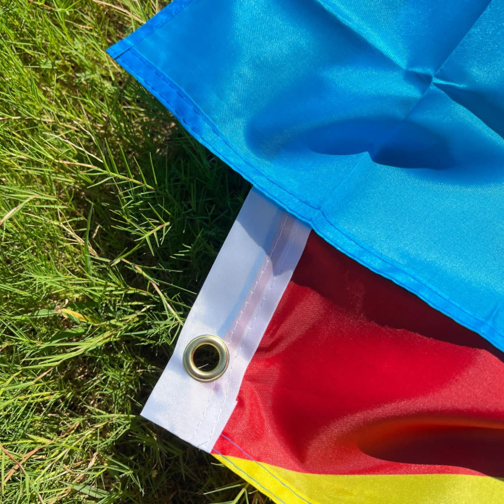 CZY  Congo flag 90X150cm Congo Democratic Republic of the Congo flag Banner National flag Home Decoration flags