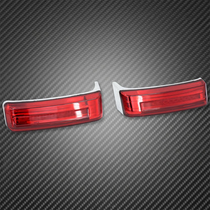 2xMotorcycle LED SaddleBag Turn Lamp Light Run Brake Light For Harley Touring Street Glide Road King FLHR Limited CVO 2014-2022