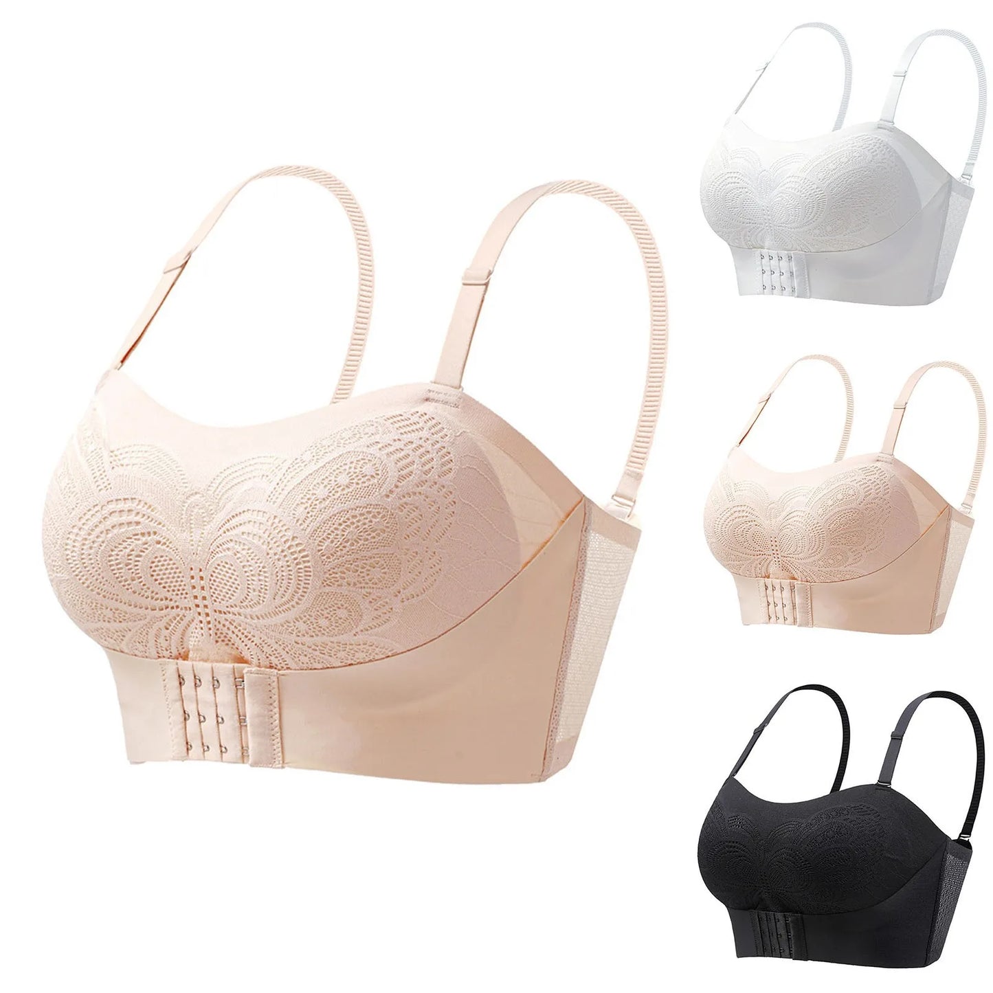 Women'S Wireless Bra With Seamless Smooth Comfort Wirefree Women Athletic Thin Breathable Underwear Women Comfortable Underwear