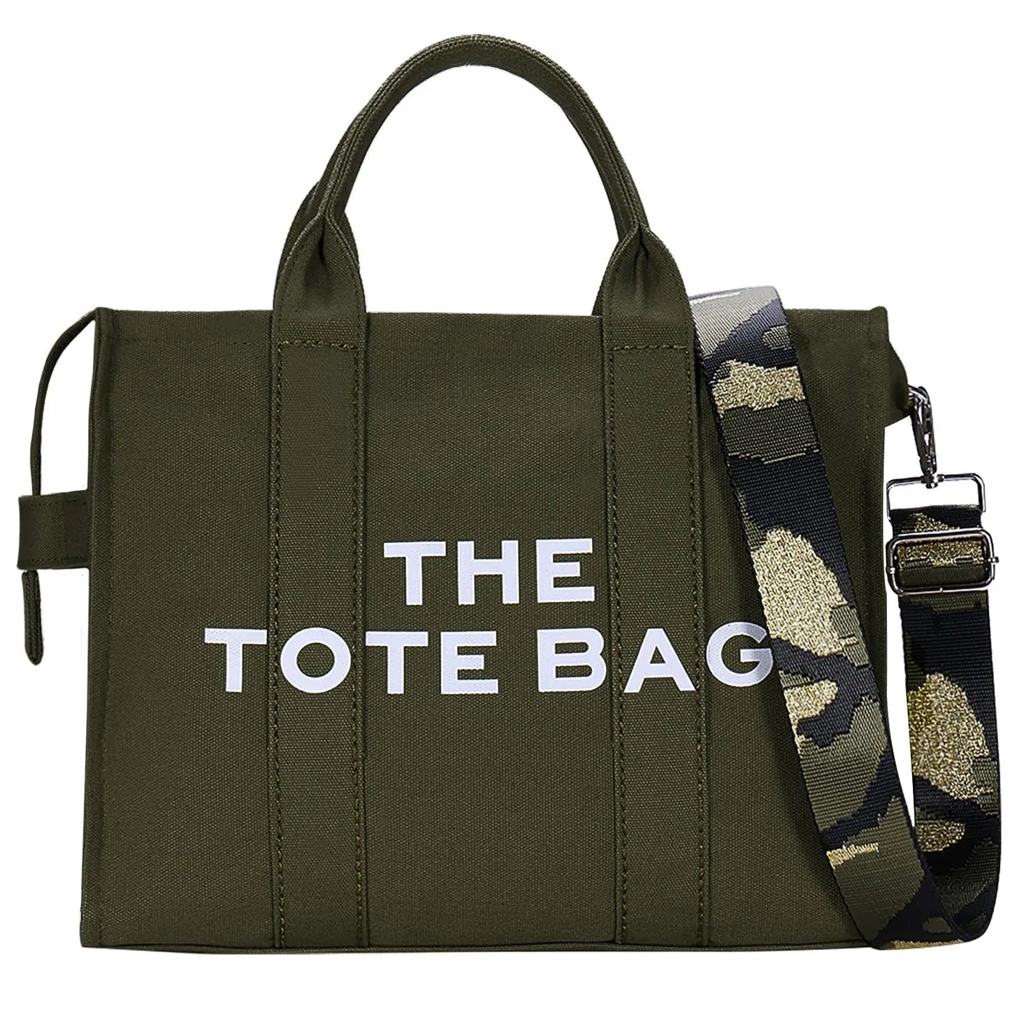 THE TOTE BAG Designer Fashion Handbag Shoulder Strap Crossbody Handbag Adjustable Large Capacity Canvas Women's Bag