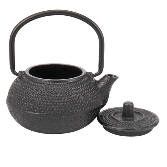 3Pcs 50Ml Japanese Style Cast Iron Kettle Teapot Comes + Strainer Tea Pot