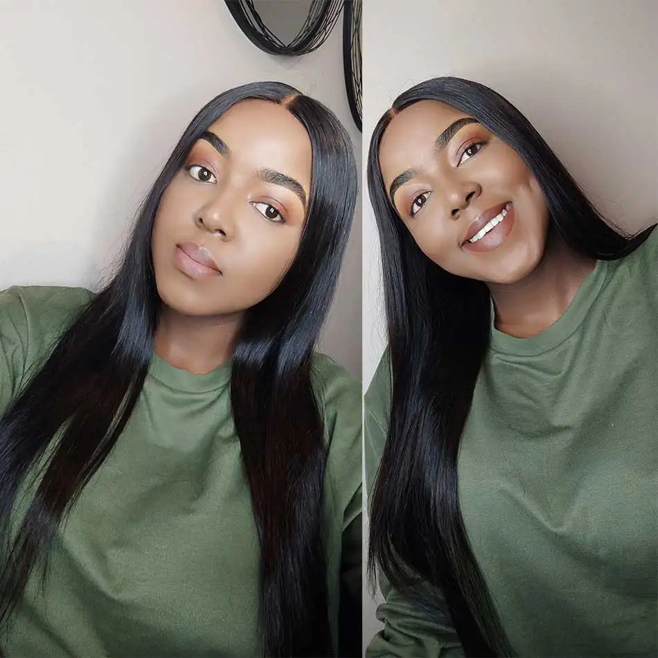 180D 13X4 Straight Lace Front Wigs Straight Human Hair Wigs For Women Human Lace Wigs Brazilian Lace Wigs Straight Frontal Wigs