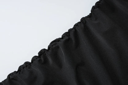 Dulzura Sleeveless Strapless Pleated Maxi Dress With Button Women’S Sexy Elegant Long Dress Party Club Office Spring Summer