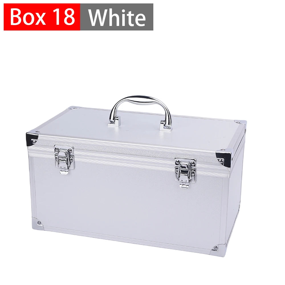 Aluminum alloy Tool Case Outdoor Vehicle Kit Box Portable Safety Equipment instrument Case Suitcase Outdoor Safety Equipment