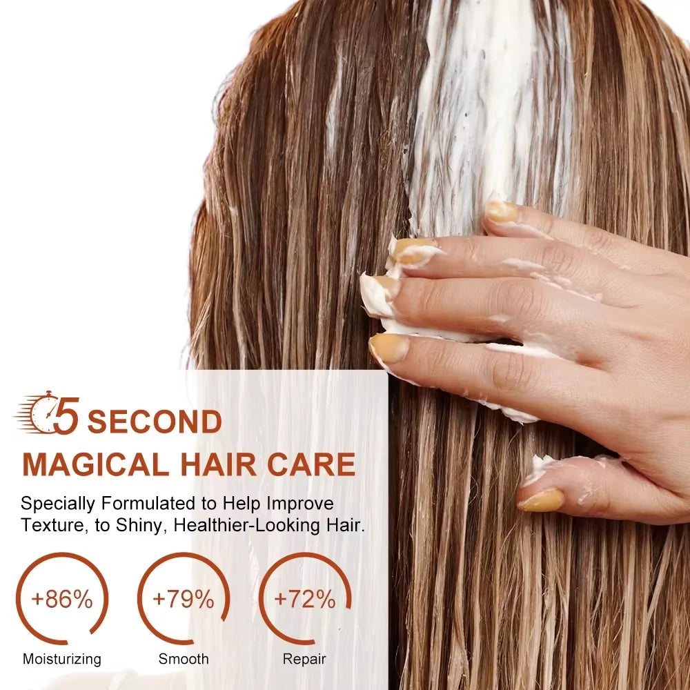 PURC Argan Oil Hair Mask Repair Damaged Frizz Masks Nourishing Smoothing Magic Hair Treatment Conditioner Hair Care