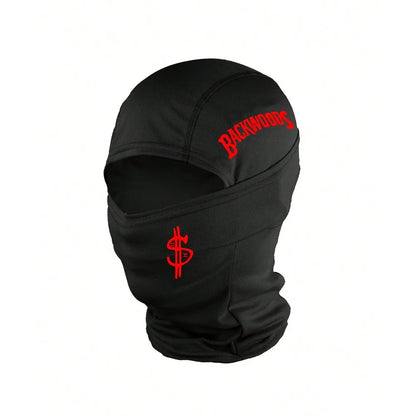 1/2/3 piece neutral printed balaclava facial mask, lightweight and breathable, suitable for skiing, football, cycling