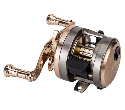 SEASIR JH All METAL Drum Baitcasting Reel CNC Machining Technology 9+1BB Max Drag 7kg Saltwater Fishing Reels