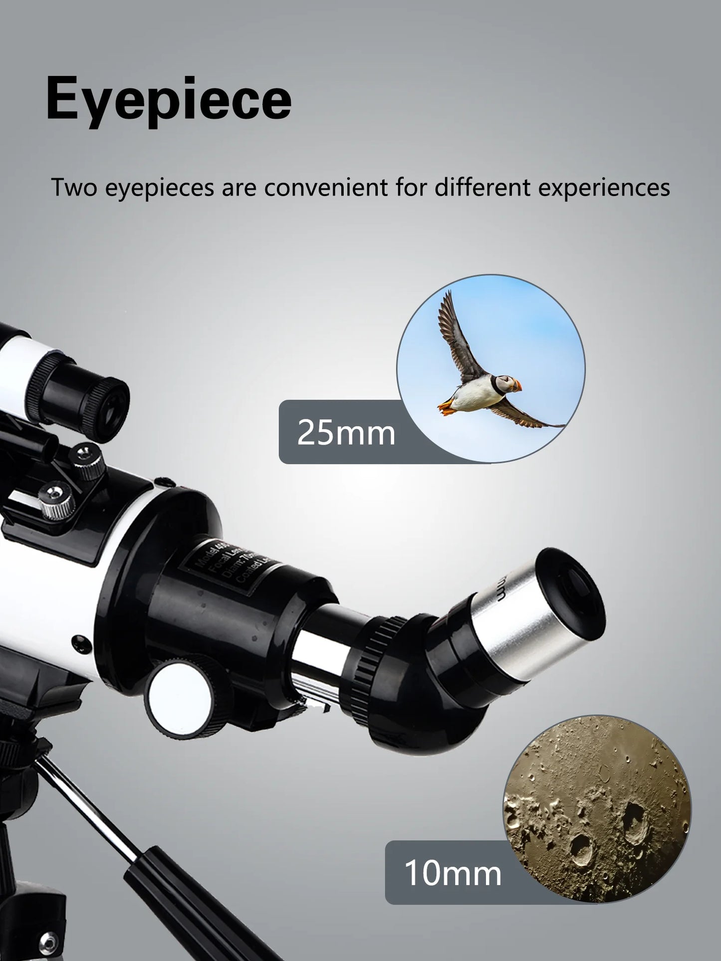 16-120x70mm Astronomical Telescope for Kids & Adults Aperture 400mm refractor Refracting Telescope for Beginners in Astronomy