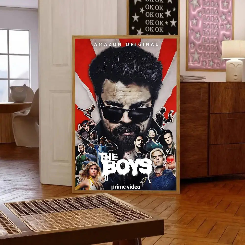 The Boys Poster Print A5 A4 A3 A2 Wall Art Decor For Room Office Gift For Fans