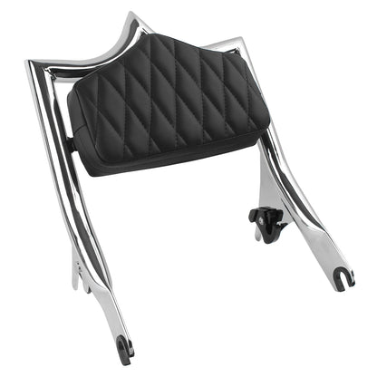 Motorcycle Detachable Rear Passenger Backrest Sissy Bar For Harley Touring Electra Road Street Glide Road King CVO 2009-2024 23