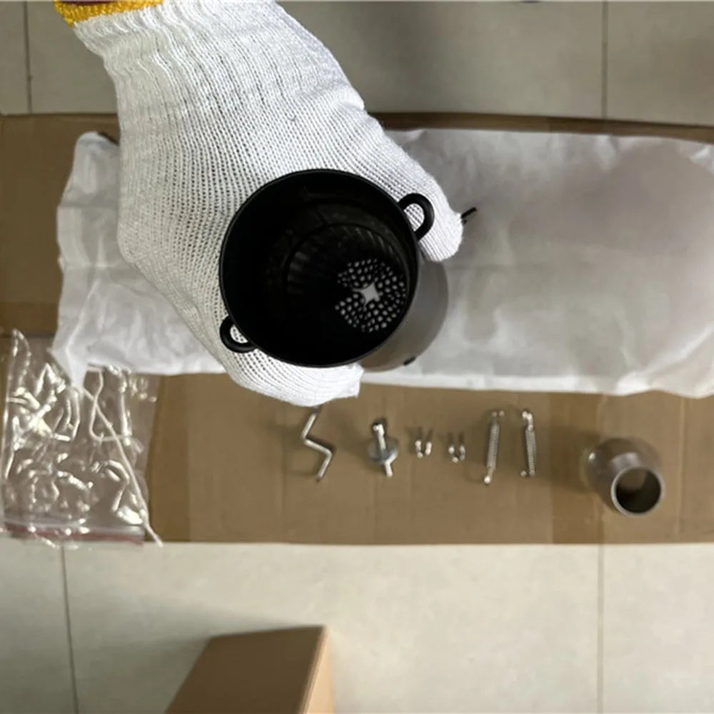 51MM Motorcycle Exhaust Pipe Escape GP Moto Pot Muffler Slip on For Scooter Motocross Dirt Bike Moto 300cc 600cc 1000cc