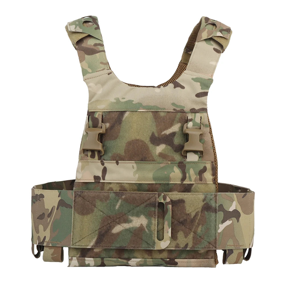 Tactical Vest Ferro FCPC Low Visibility Hunting Combat Plate Carrier 25MM Buckle Expansion CS Airsoft Games Multi-Mission Gear
