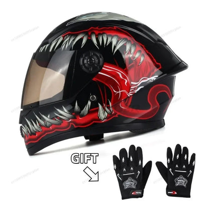 Children Helmet Safety Kid Riding Helmets New CuteFull Face For Four Seasons Outdoor Sports Head Bicycle Motorcycle Helmet