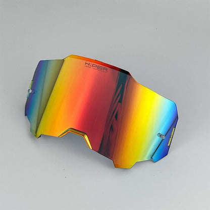 Lens for 100 Men Women Motocross Goggles Helmet MX Moto Dirt Bike ATV Ski Outdoor Sports Glass Scooter Goggles Mask Cycling