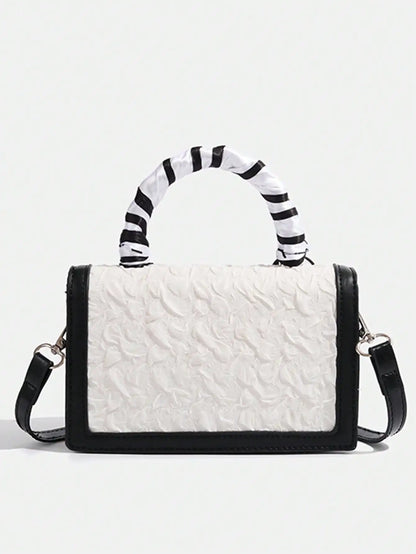 Retro Square Mini Bag Unique Design Multi-Match Crossbody Bag For Women Casual Tote Handbag For Commuting