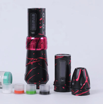 MAX Wireless Tattoo Machine Cartridge Pen 2400mAh Large Capacity Battery Coreless Motor Pen Machine For Tattoo Artists