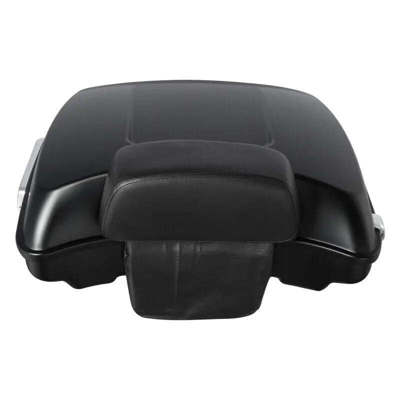Motorcycle Razor Trunk Backrest For Harley Touring Road Glide 2014-2025 Gunship Gray Rear Bag