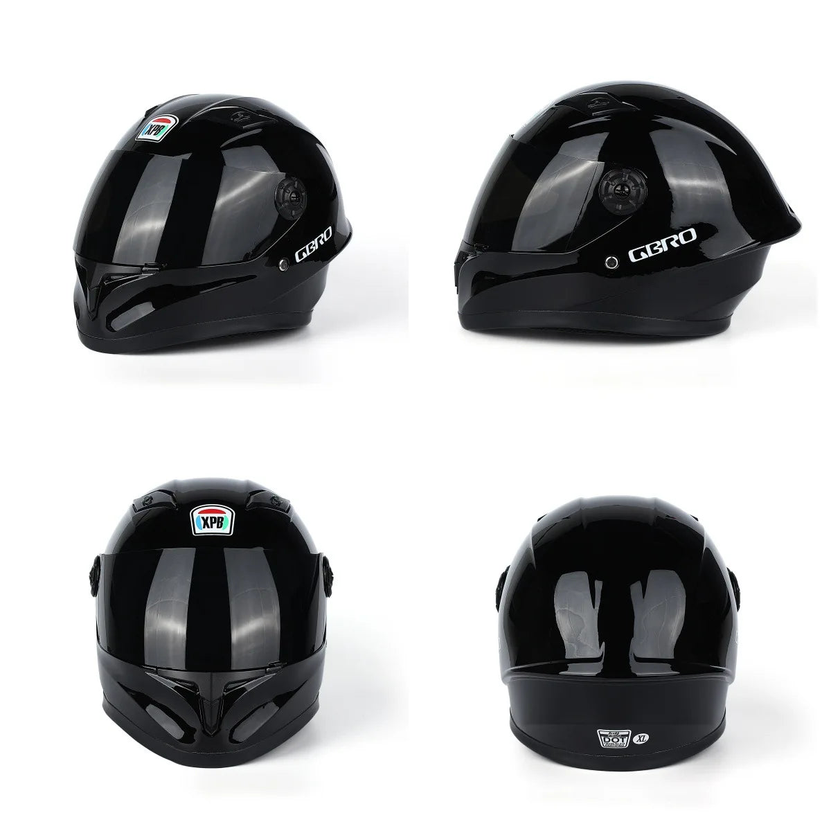 Kids Helmet Motorcycle Helmet Safety Protection Children's Locomotive Full Face Helmet Cute Kart Helmet Electric Scooter Bicycle